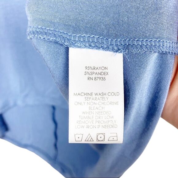 LOGO Layers Blue Tank Top Tunic Sz S - Picture 3 of 5